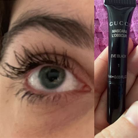 gucci mascara l'obscur review|gucci mascara review.